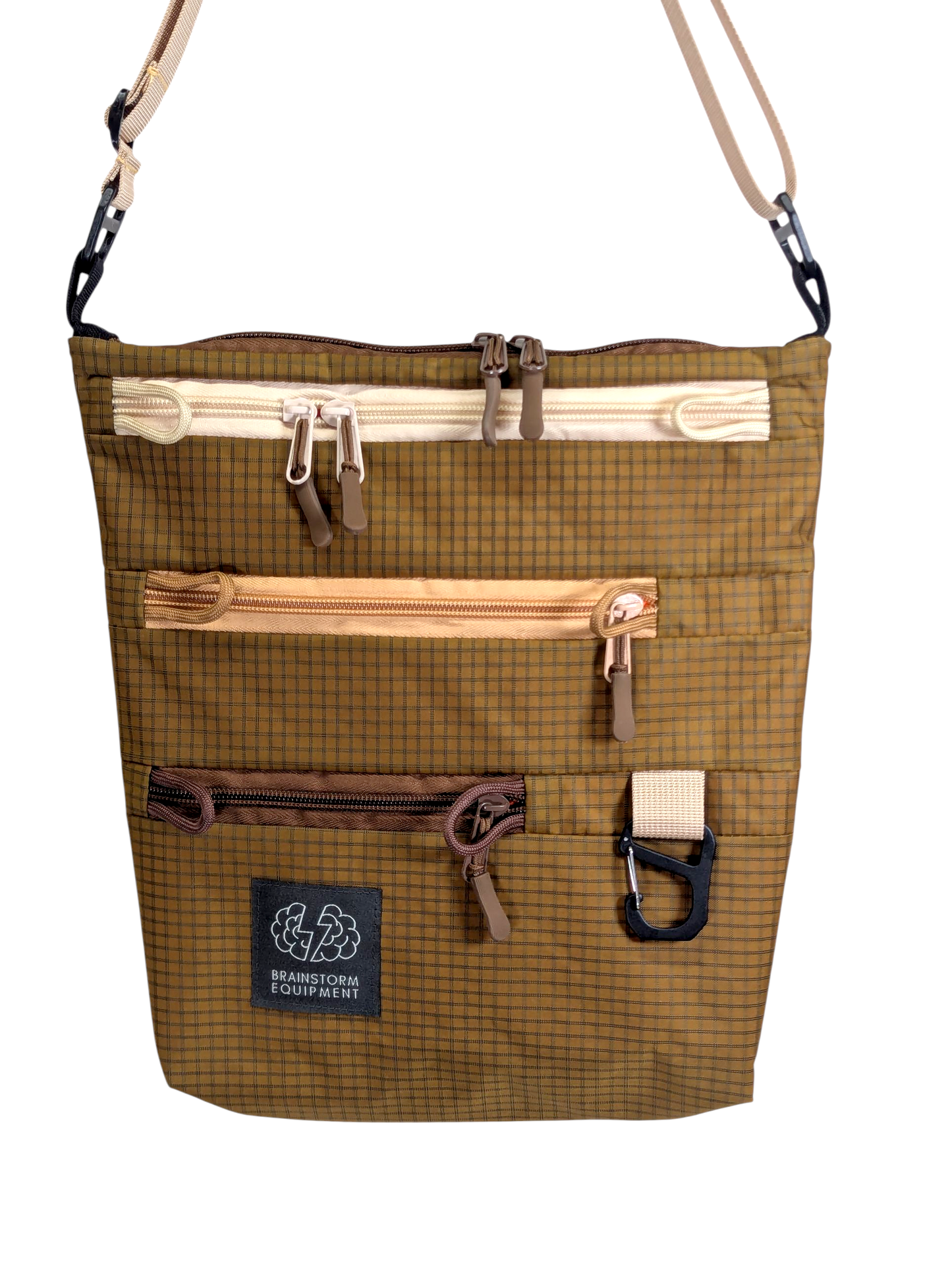 Multi-Colored-Zipper Satchel