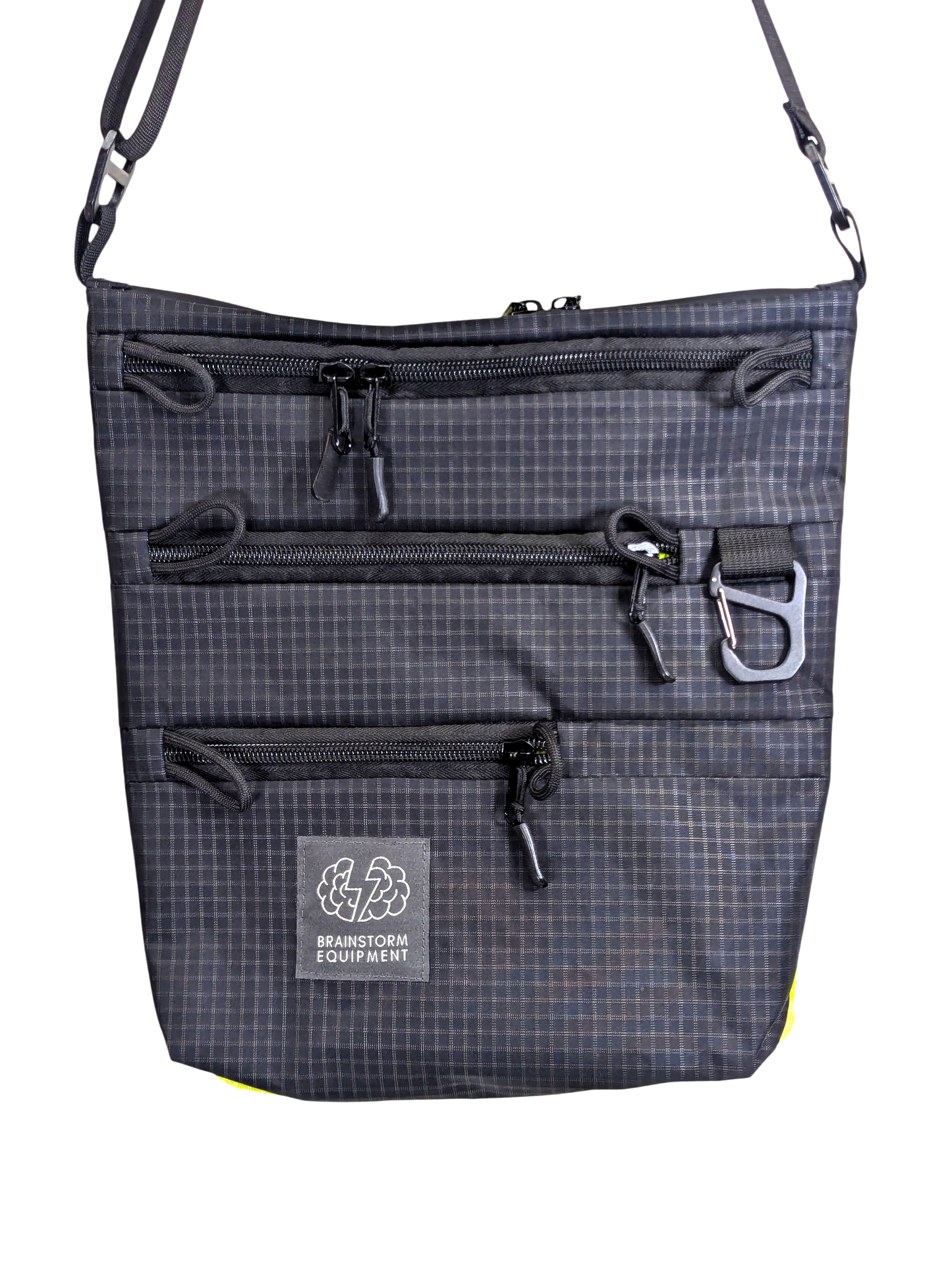 Multi-Colored-Zipper Satchel