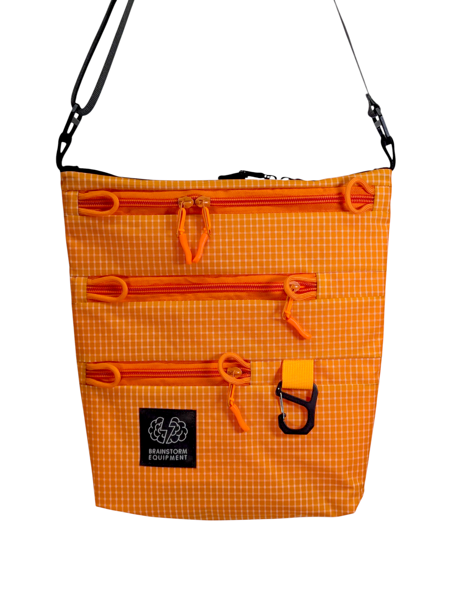 Multi-Colored-Zipper Satchel