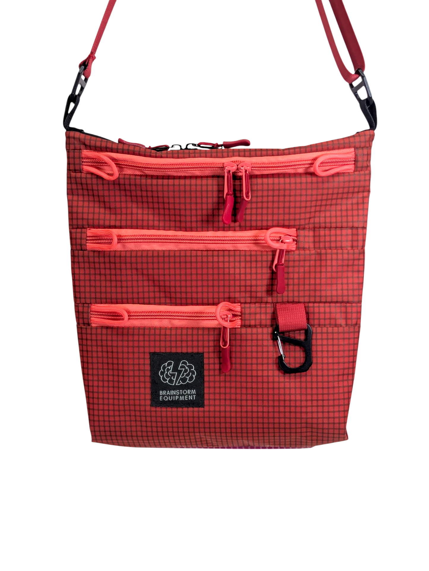 Multi-Colored-Zipper Satchel