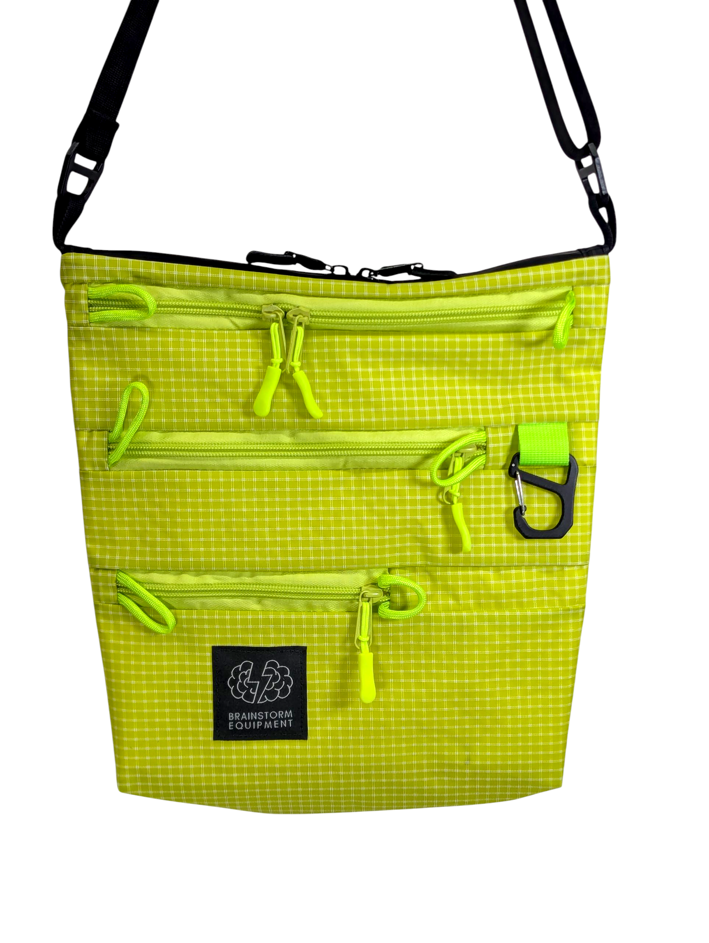 Multi-Colored-Zipper Satchel